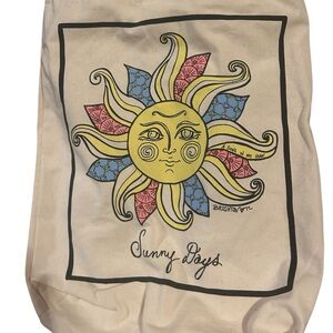 Brighton Sunny Days Travel Bag - Yellow, Blue, Pink